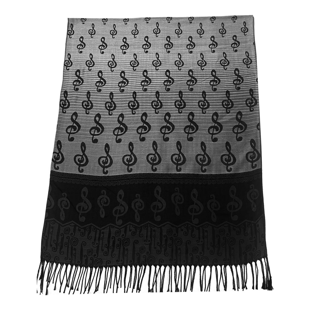 Treble Clef Winter Scarf