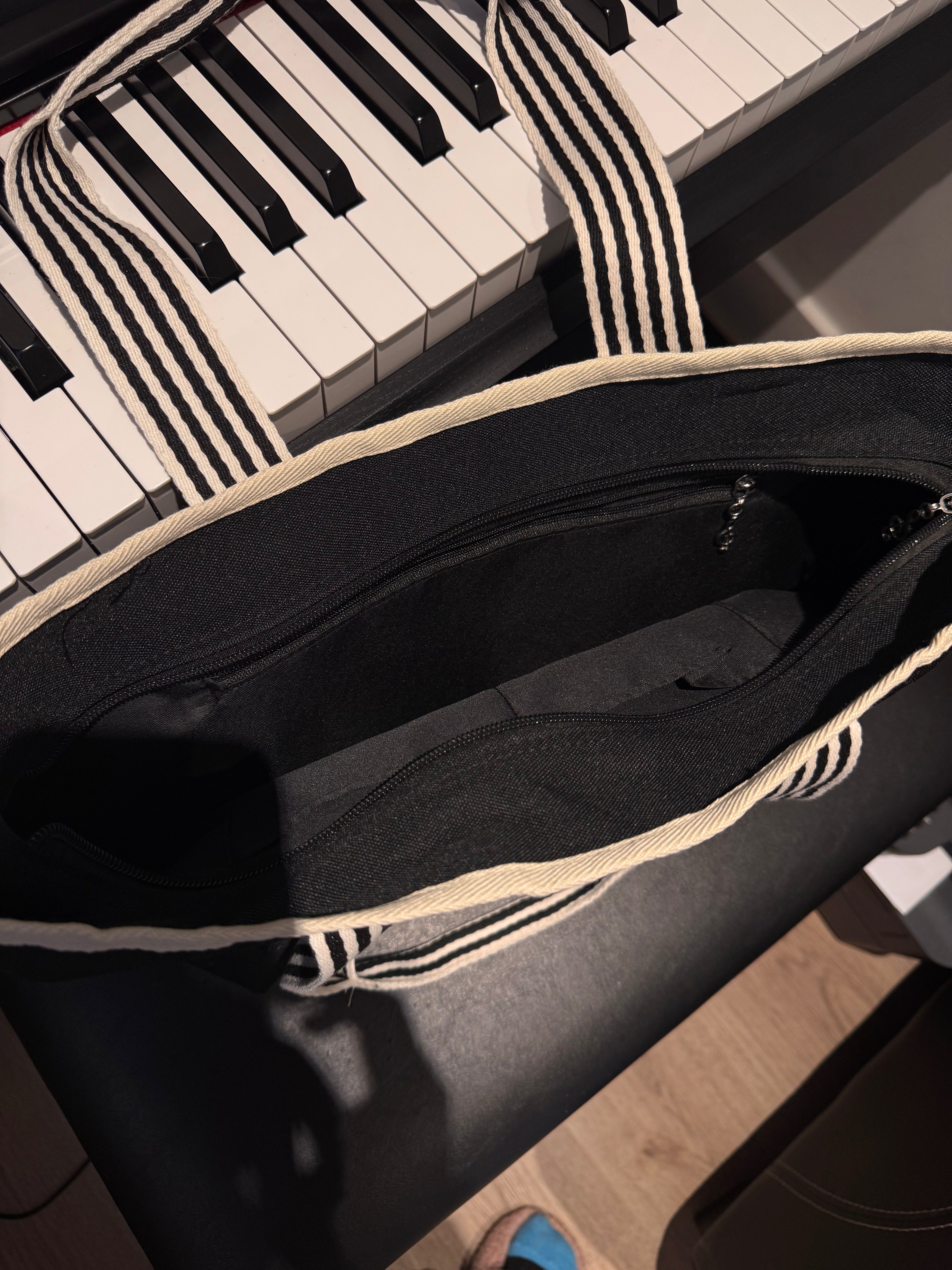 Music Sheet Tote Bag