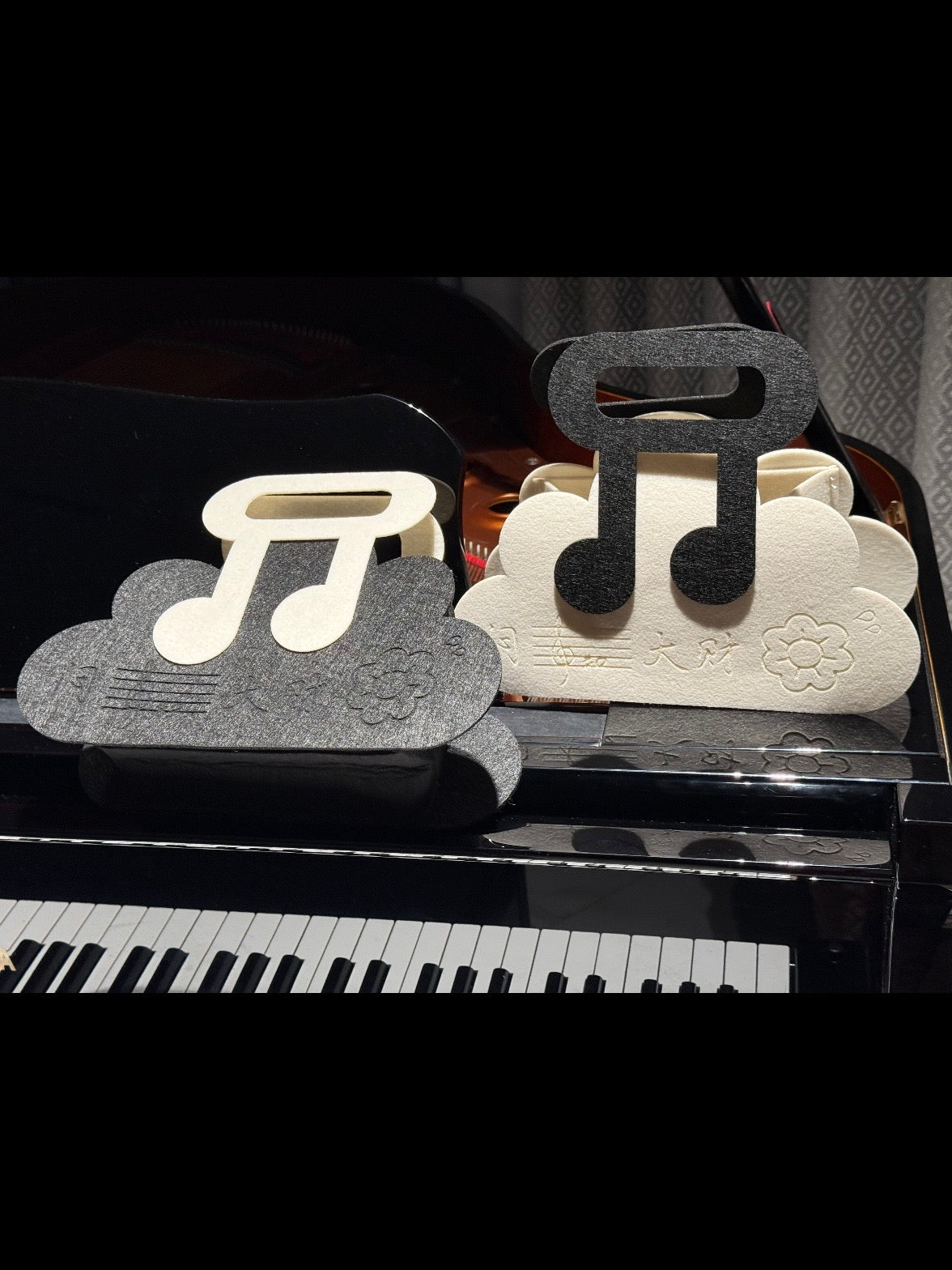 Cloud Felt Piano Gift Bag (Custom orders available)